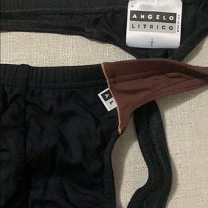 Angelo Litrico Men's String Tanga SIZE S Blue Cotton Angelo Litrico Men's String Tanga SIZE S Blue Cotton